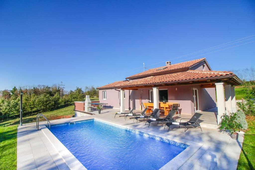 Žminj Modern House With Private Pool 빌라 외부 사진